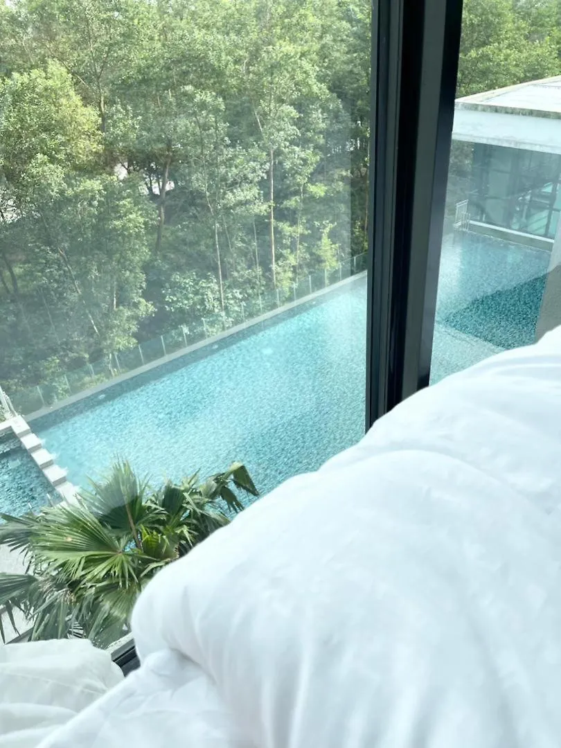 1Min To Bukitindah Aeon Skyloft 3Br Muji Poolview Apartment Johor Bahru 0*,  Malaysia